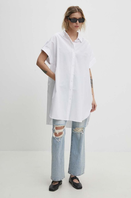 Answear Lab koszula bawełniana 5488.td biały WW24
