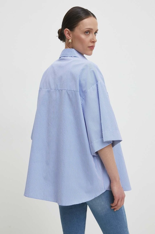 Odzież Answear Lab koszula bawełniana 5482.td granatowy