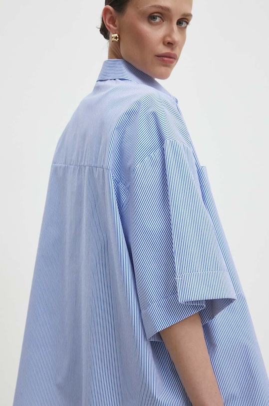 Answear Lab koszula bawełniana 5482.td granatowy