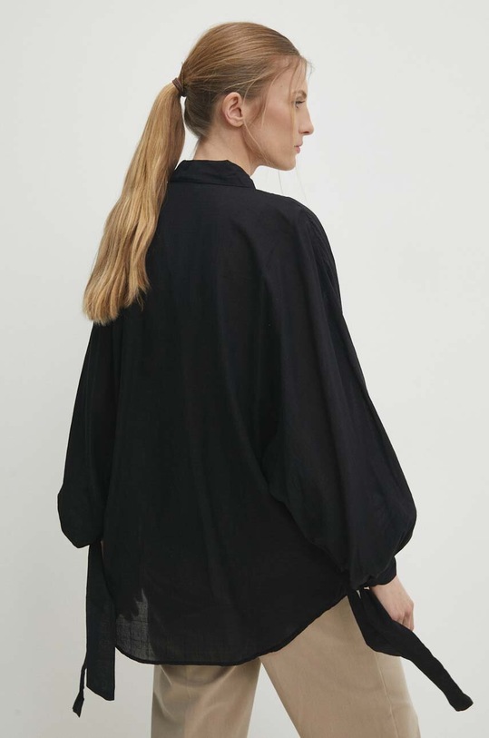 Odzież Answear Lab koszula bawełniana 33624.td czarny