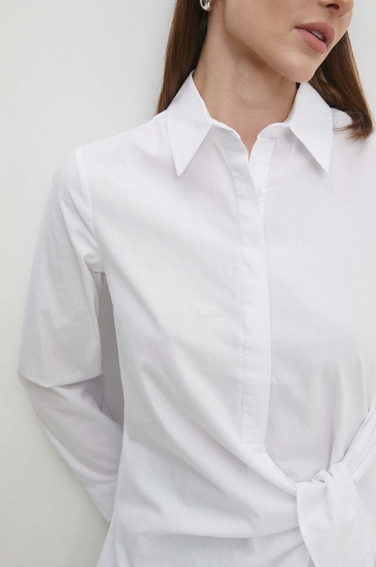 Bavlnená košeľa Answear.LAB biela viz.tjs