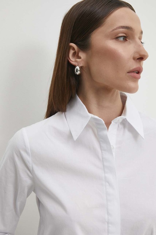 Bavlnená košeľa Answear.LAB viz.tjs biela