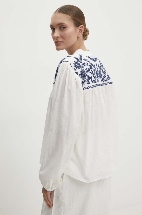 Îmbrăcăminte Answear Lab bluza din bumbac 6873.tjs alb