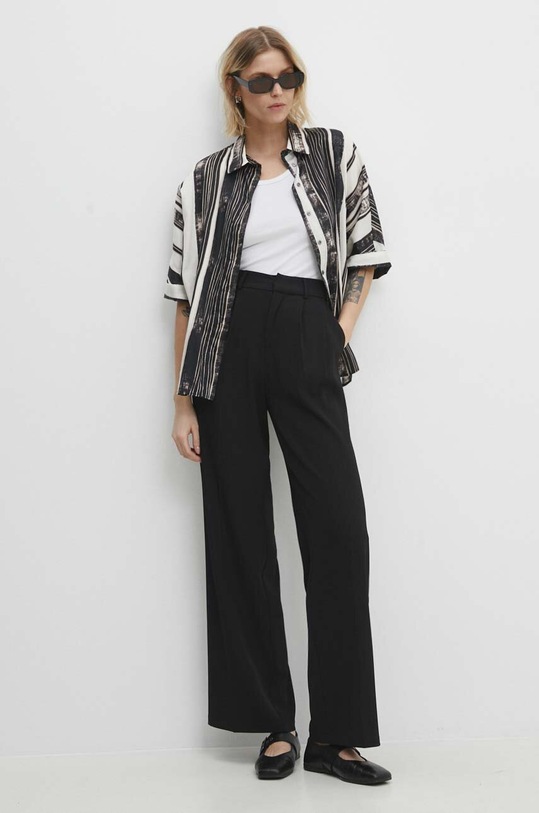 Answear.LAB koszula bawełniana ali.kdd088.tjs beżowy WW24