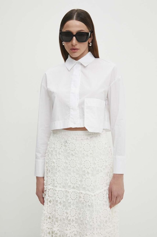 Bavlněná košile Answear.LAB bílá 2486.ijs