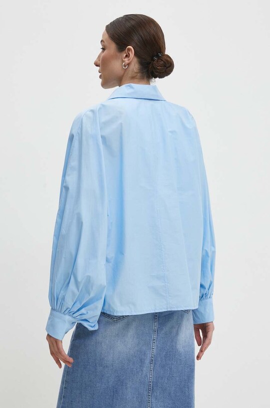 Одяг Бавовняна сорочка Answear.LAB s22013.ijs блакитний