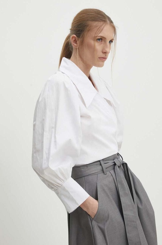 Answear Lab koszula bawełniana bawełna biały 4068.ikk