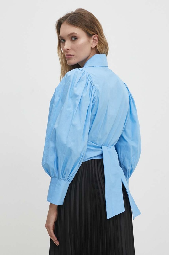 Îmbrăcăminte Answear Lab cămașă din bumbac 4068.ikk albastru