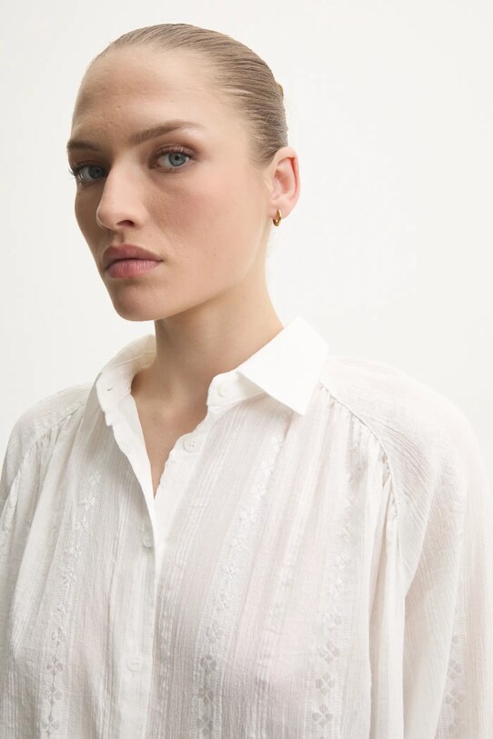 Бавовняна сорочка Answear.LAB casual білий sc109.FKK