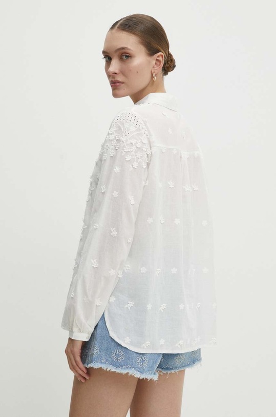 Odzież Answear Lab koszula bawełniana sc153.FKK biały