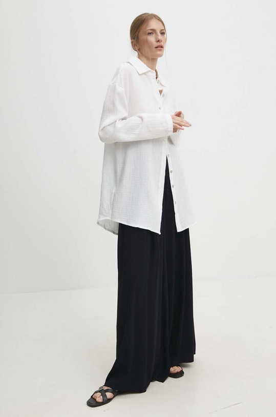 Answear Lab koszula bawełniana ch884.FKK biały WW24