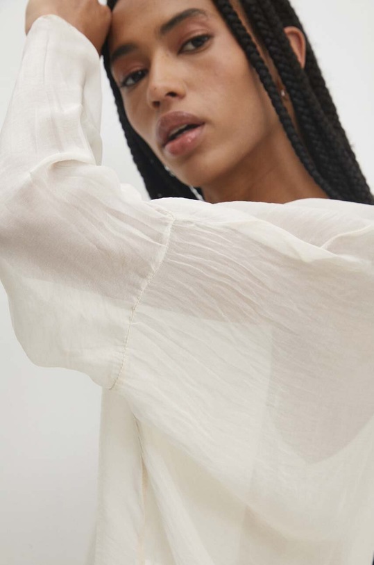 Answear Lab koszula z jedwabiem FM30227.80.IKK