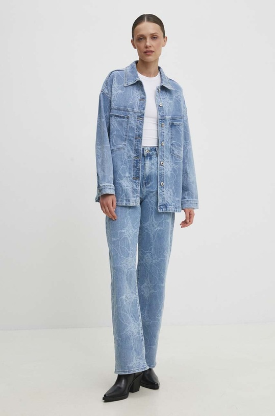 Дънкова риза Answear Lab h672.1.fh син WW24