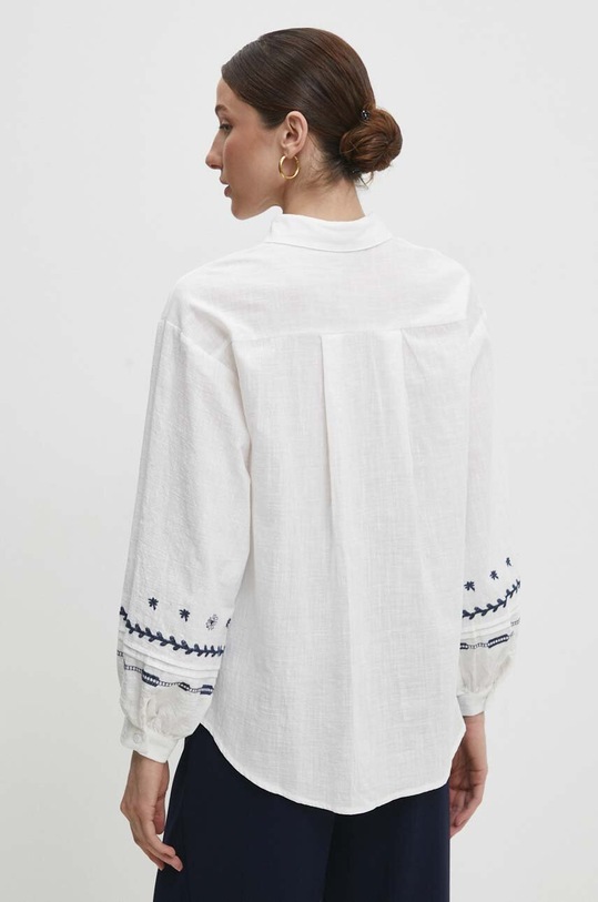 Odzież Answear Lab koszula bawełniana A6853.HWK biały