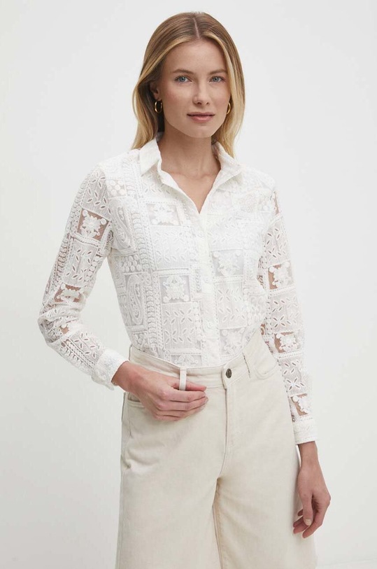 Answear Lab koszula regular biały 22048jc.ijs