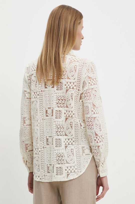 Odzież Answear Lab koszula 22048jc.ijs beżowy