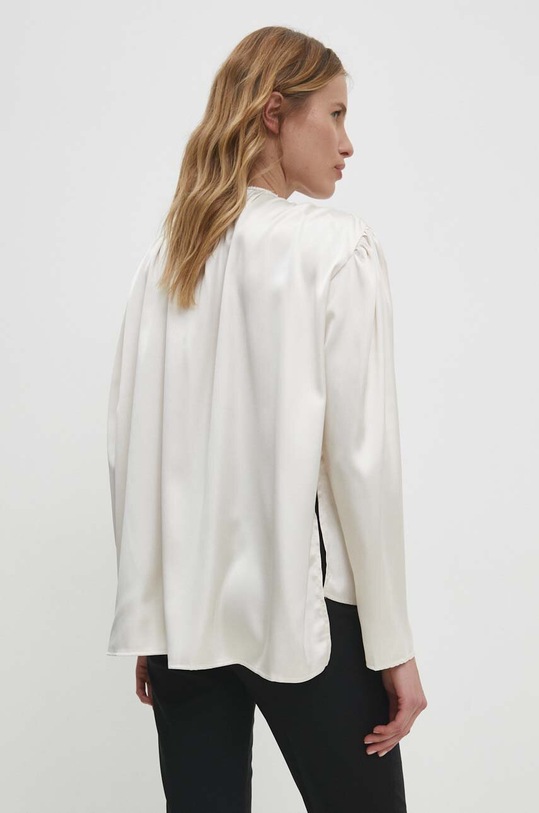 Odzież Answear.LAB koszula w17279.ijs beżowy