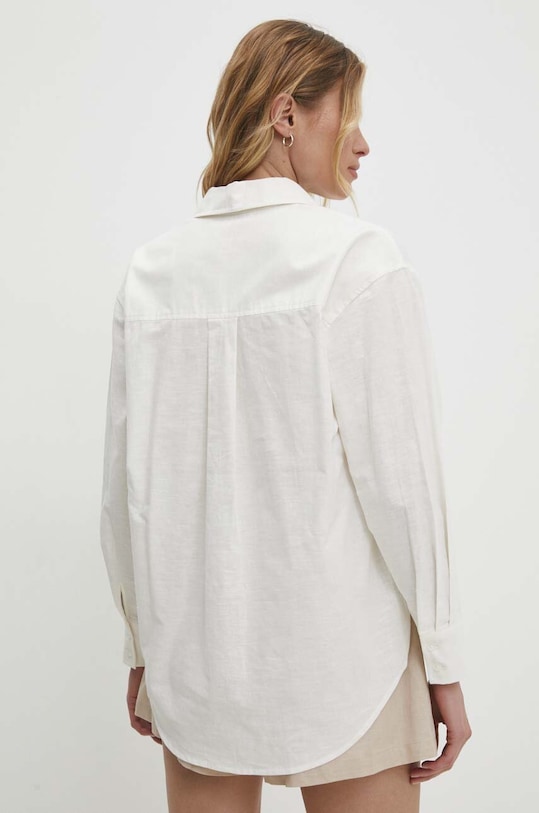 Îmbrăcăminte Answear Lab cămașă de in ch.2420.ijs alb
