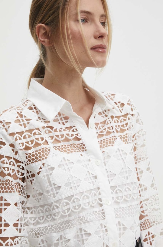 Answear Lab koszula bawełniana biały wh192.ih