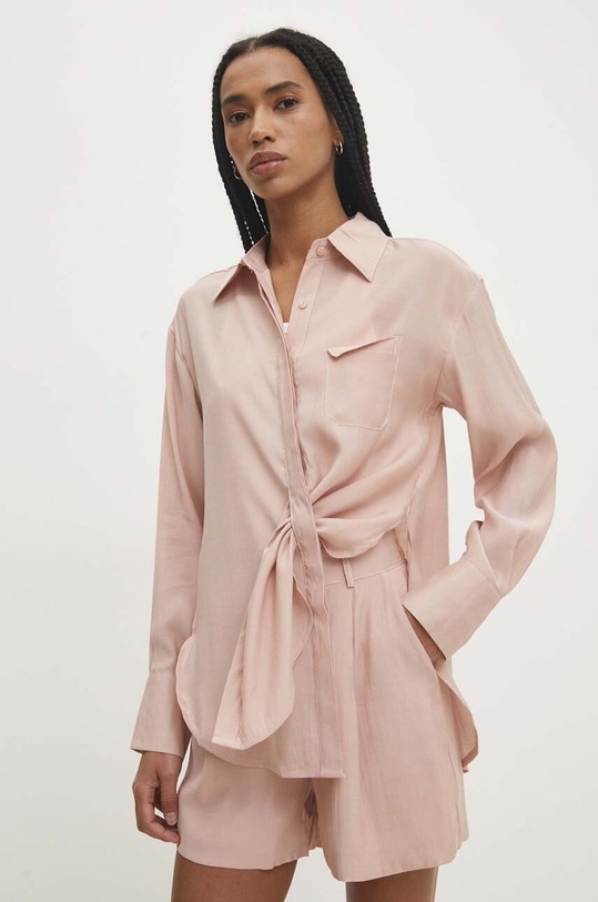 Answear.LAB koszula klasyczny różowy 4842.iw