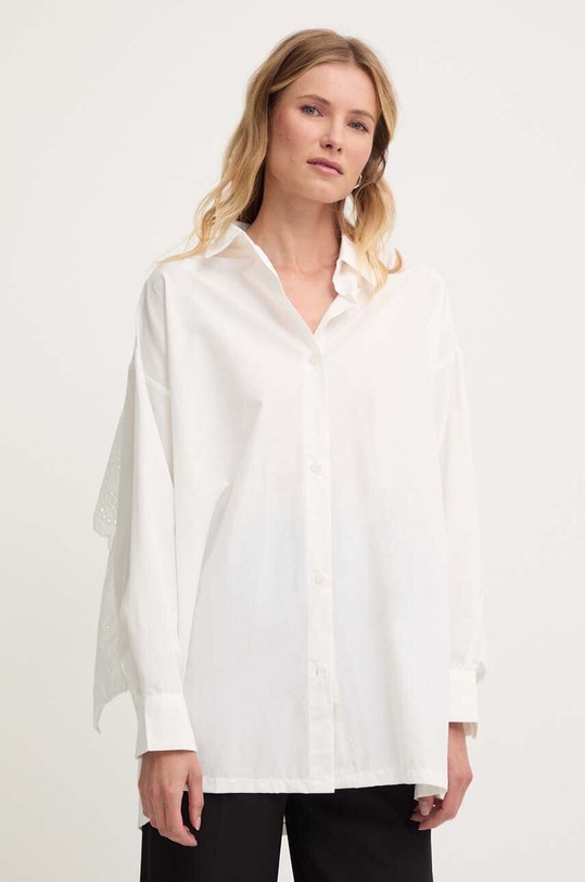 Odzież Answear Lab koszula bawełniana 24836.tjs biały
