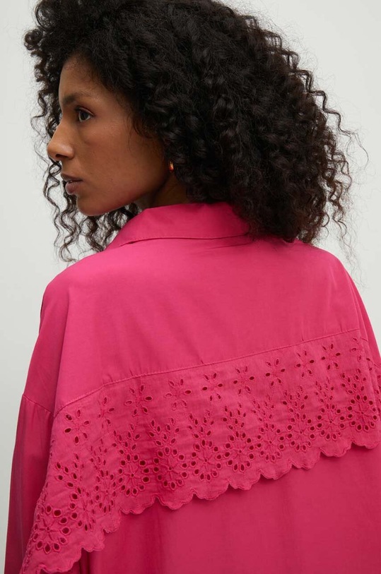 Answear Lab koszula bawełniana 24836.tjs różowy