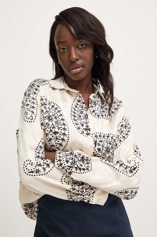 Answear Lab cămașă bej 1735.tjs