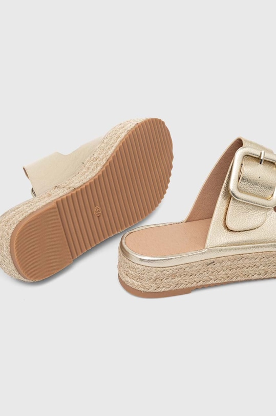 Obuwie Answear Lab espadryle h8.729.fh złoty