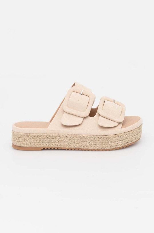 Espadrilky Answear.LAB textilný béžová h8.729.fh