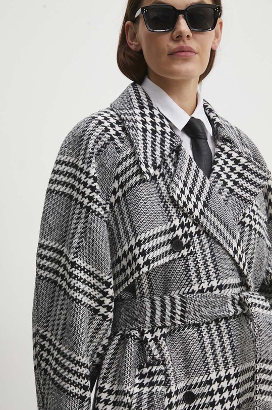 Answear.LAB kabát gyapjú keverékből 19398.TWK szürke