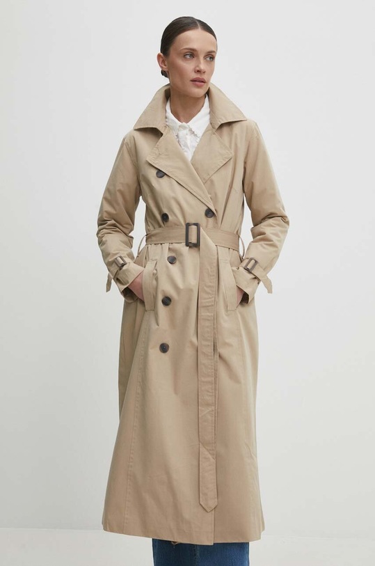 Kabát Answear.LAB LJKAYERMXSTO.GWK béžová WW24