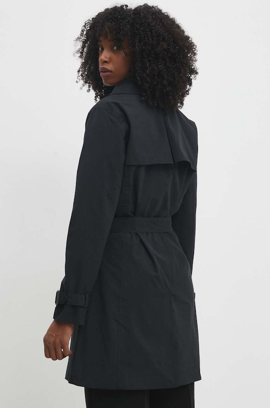Odzież Answear Lab płaszcz LJKBRANDYBLACK.GWK czarny