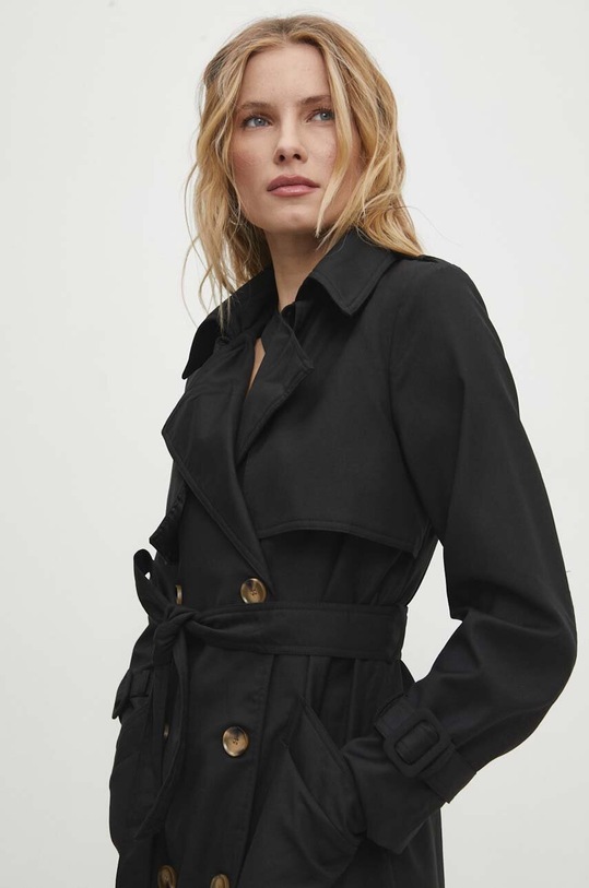 Kabát Answear.LAB 5172.FKK čierna