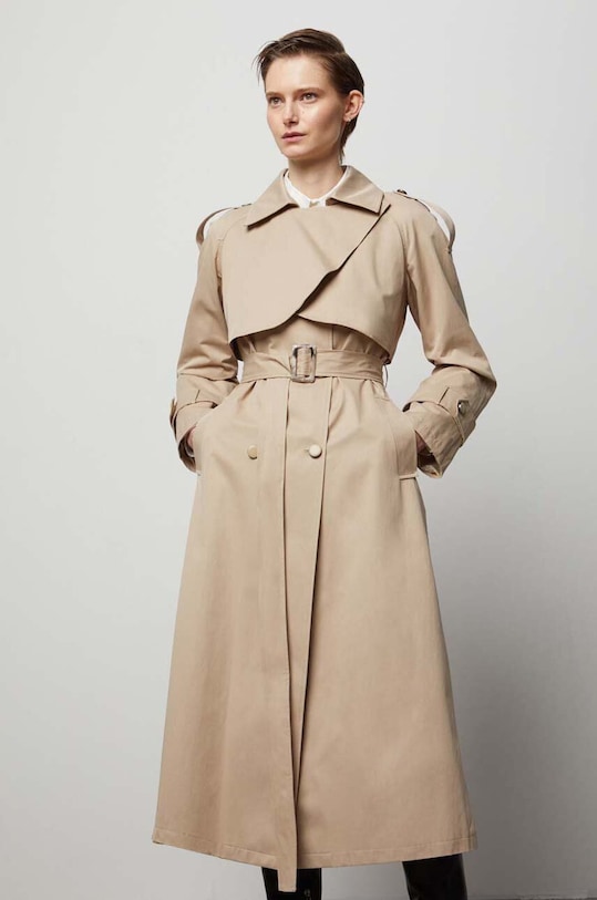 Answear.LAB trencz 1162.td beżowy WW24