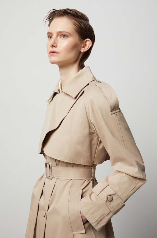 Answear.LAB trencz 1162.td beżowy