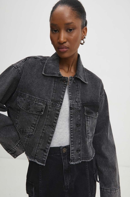 Traper jakna Answear.LAB crna 5706.TKK