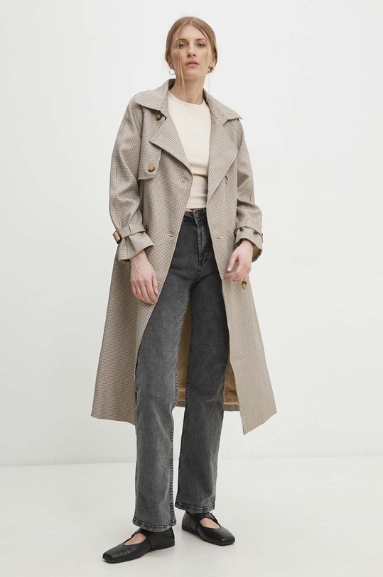 Answear Lab palton V262.HWK bej WW24