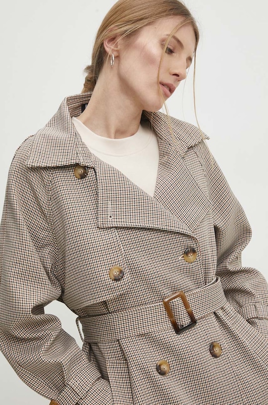 Answear Lab palton bej V262.HWK