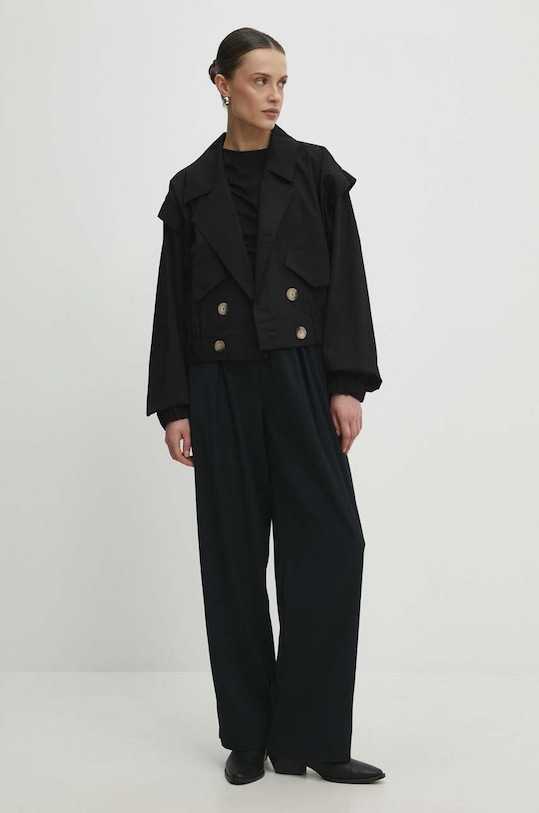 Jakna Answear.LAB w24S.LF.160606.tjs crna WW24