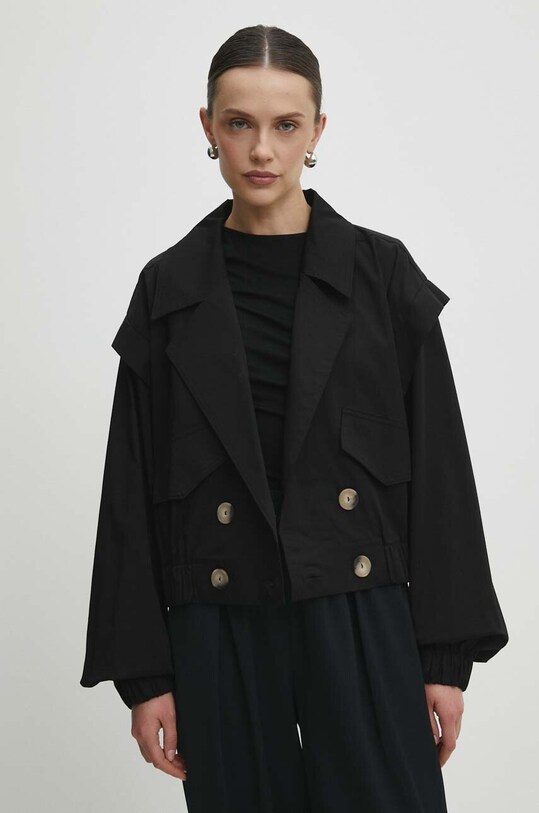Куртка Answear Lab чорний w24S.LF.160606.tjs
