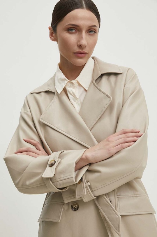 Answear.LAB trencz beżowy AG630.pjs