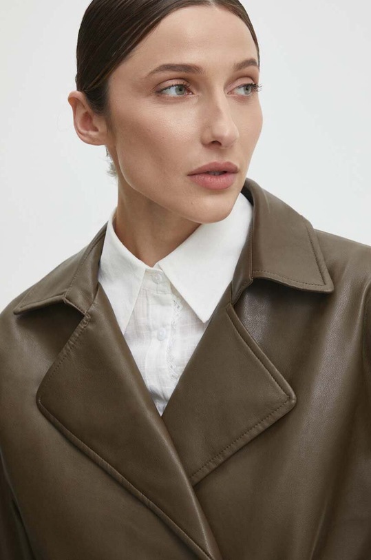 Answear.LAB trencz AG630.pjs brązowy