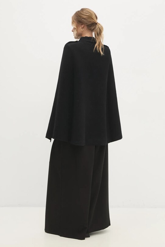 Odzież Answear Lab poncho 86370.hms czarny