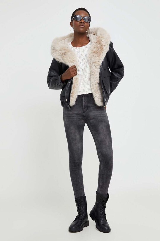 Answear.LAB kurtka CV2103105.HWK czarny WW24