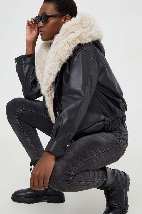 Answear.LAB kurtka czarny CV2103105.HWK