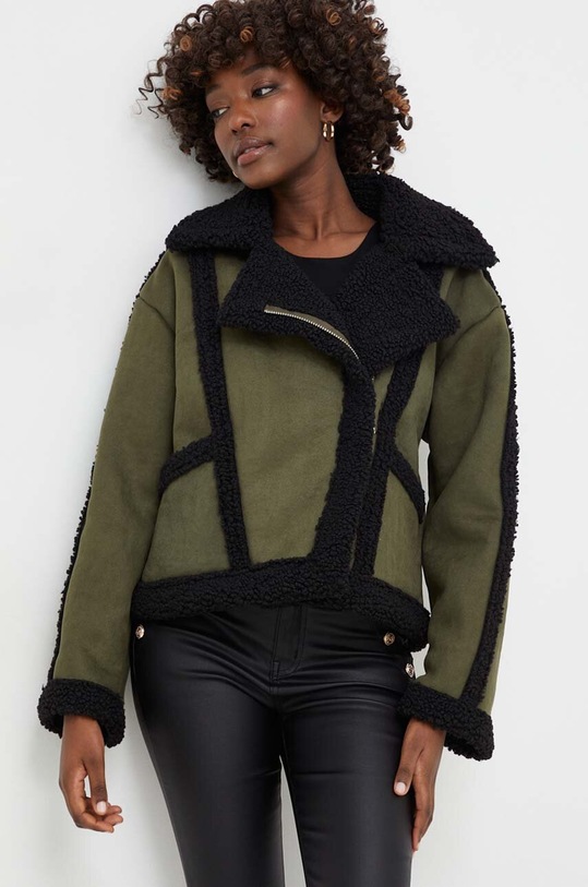 Answear Lab geaca cu captuseala verde 6690.TKK