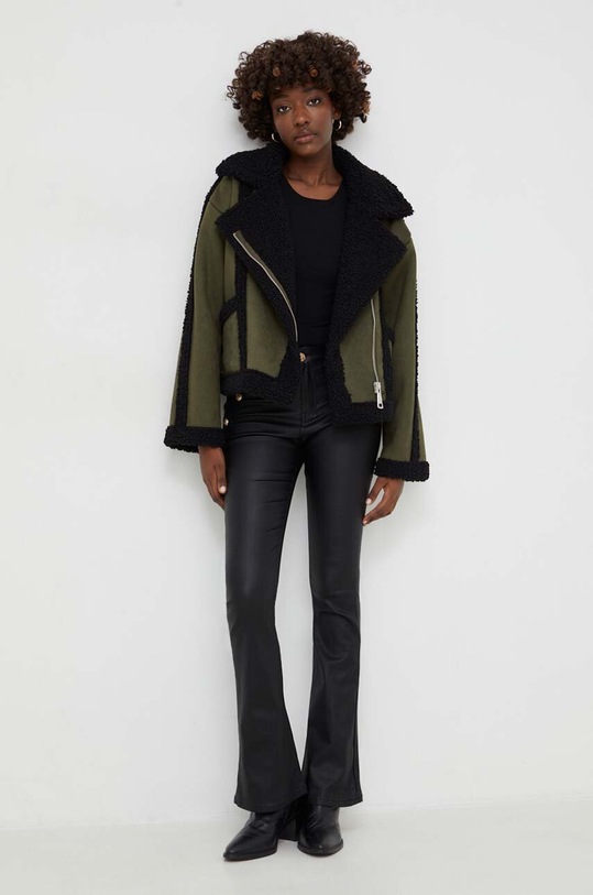 Answear Lab geaca 6690.TKK verde WW24