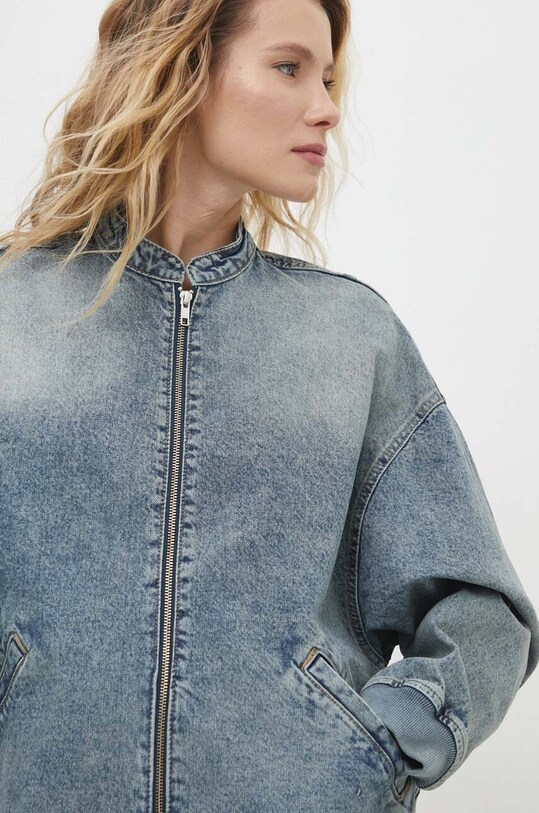 Куртка-бомбер Answear Lab 65340.TKK блакитний