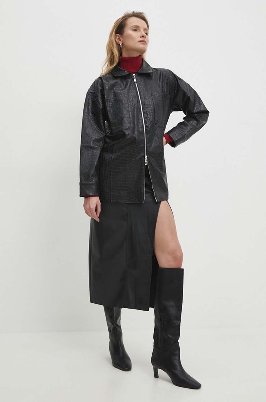 Answear.LAB kurtka 80357.TKK czarny WW24