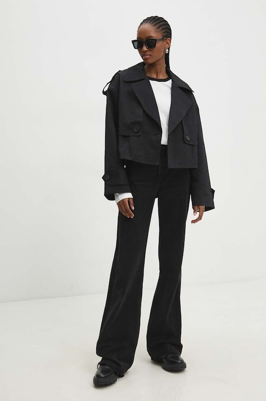 Answear Lab kurtka b99328.IKK czarny WW24